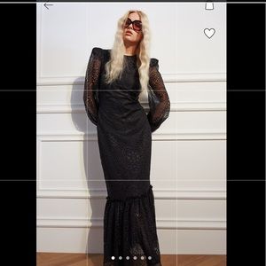The Vampire’s Wife x H&M Lace Maxi Dress NWT
